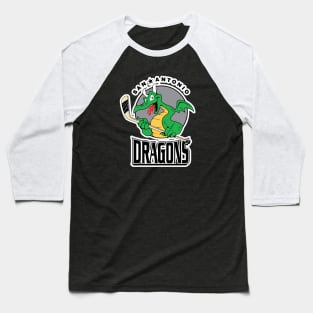 Dragons Hockey Team Logo (former team) Baseball T-Shirt